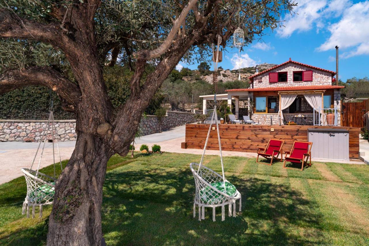Sea Rock Villa Rodos Archangelos  Exterior foto